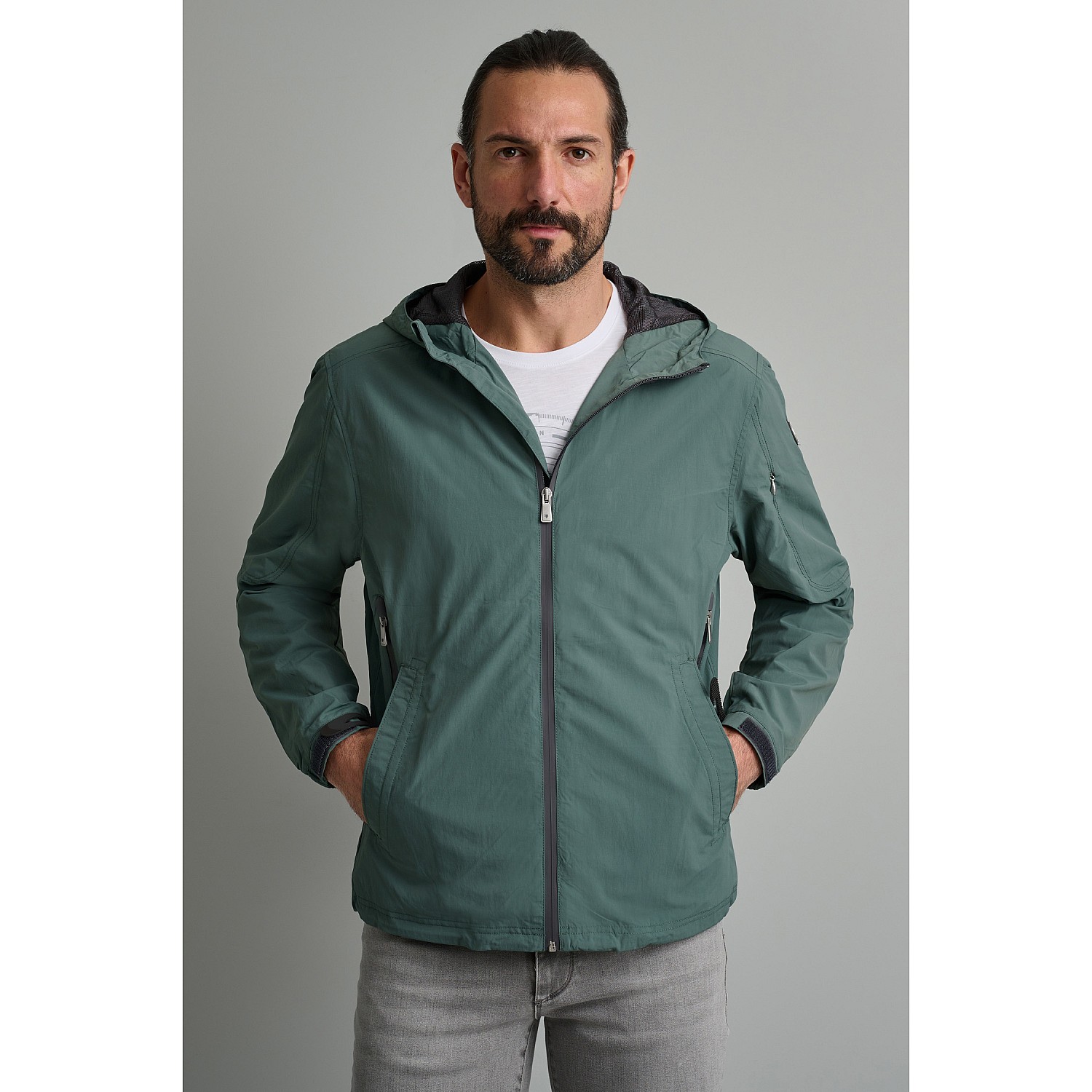 Navy & Green Ανδρικό Τζάκετ