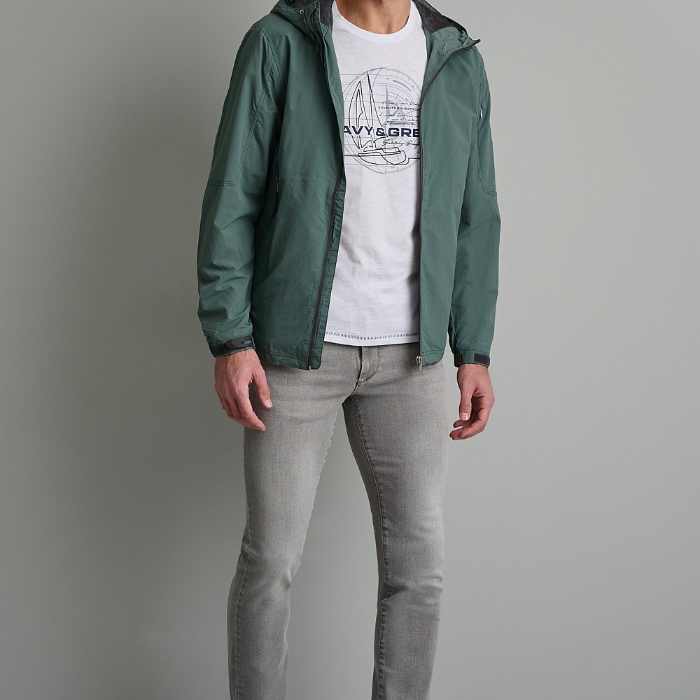 Navy & Green Ανδρικό Τζάκετ