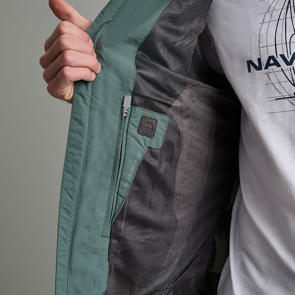 Navy & Green Ανδρικό Τζάκετ
