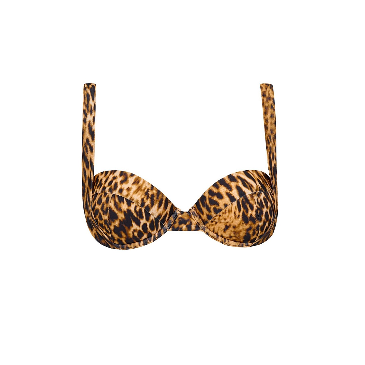 Sugarfree Animal Print Μπικινι Τοπ Με Μπανελα