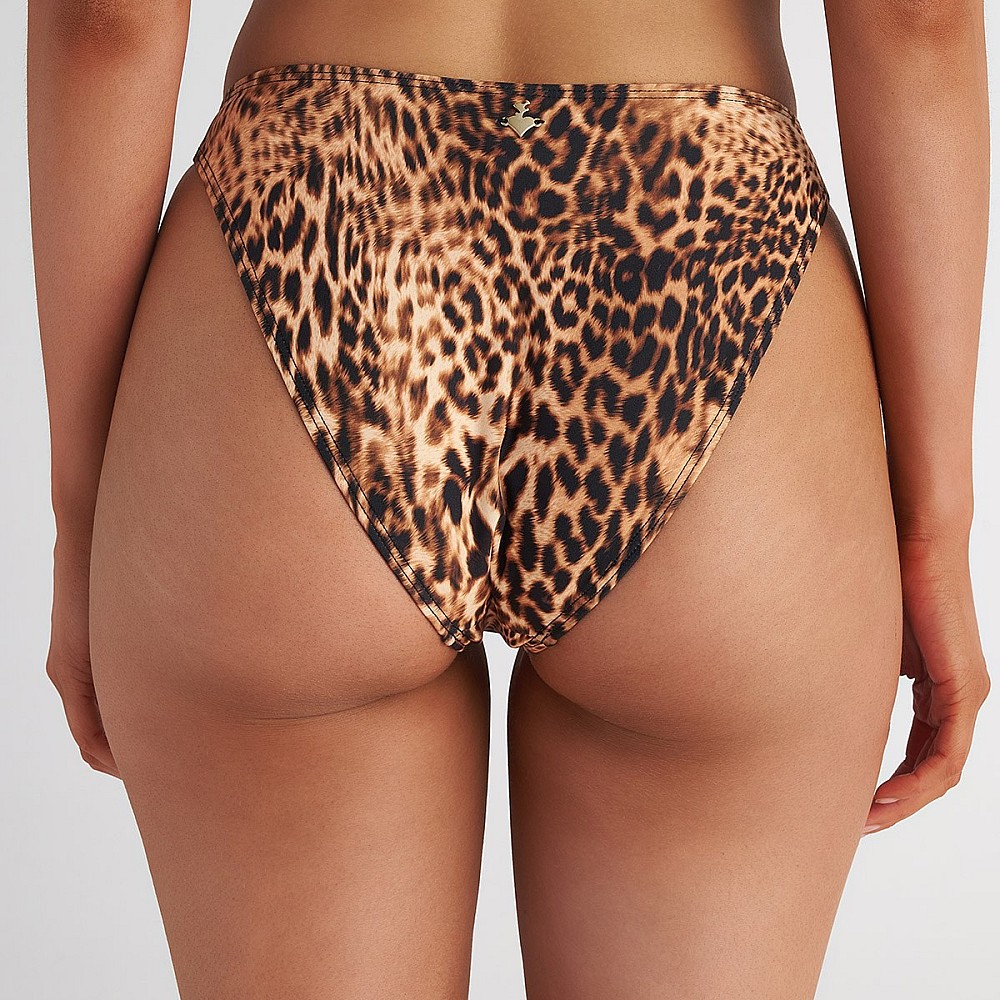 Sugarfree Animal Print Hipster Μαγιο Μπικινι Σλιπ