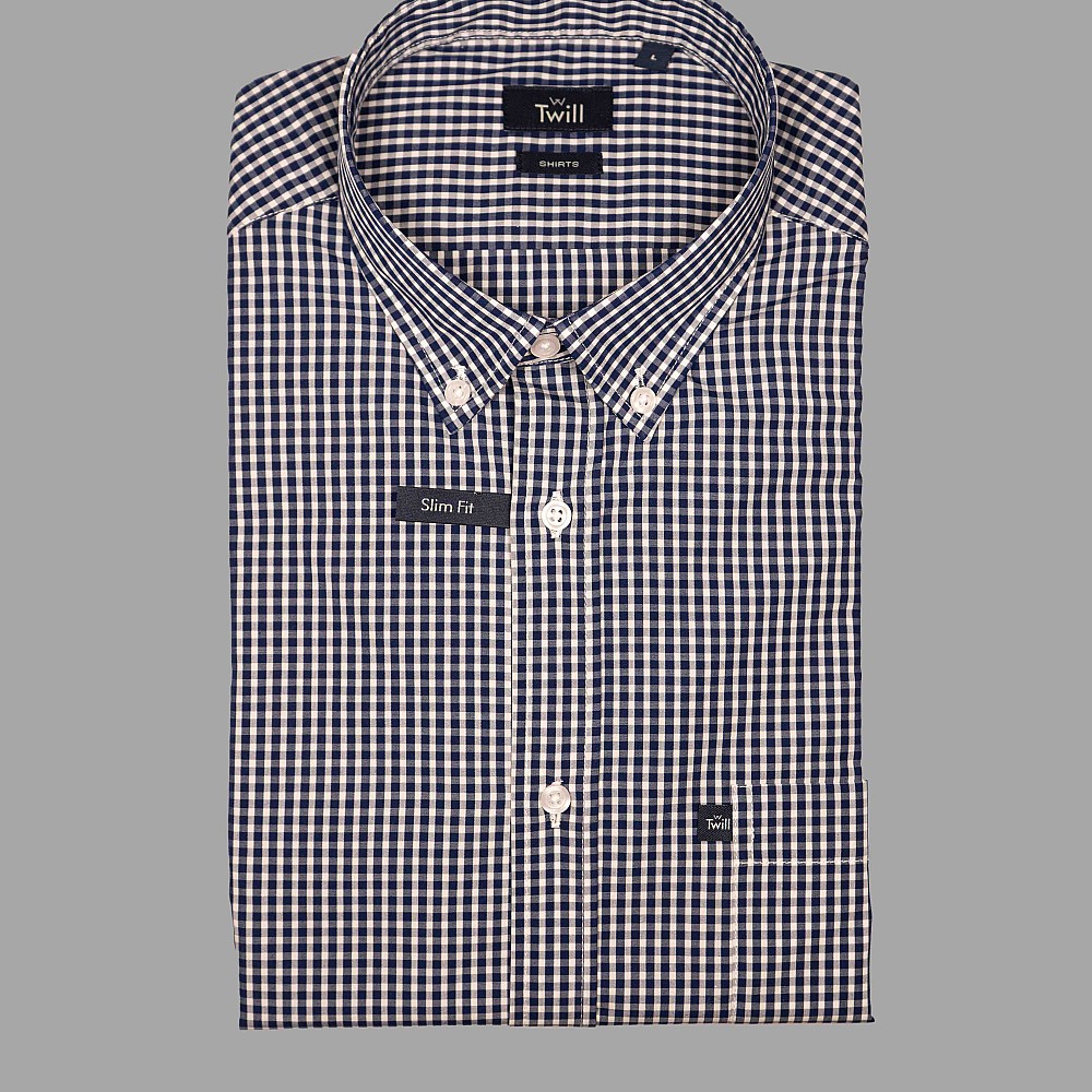 Twill Ανδρικό Button Down Long-Sleeve Casual Shirt