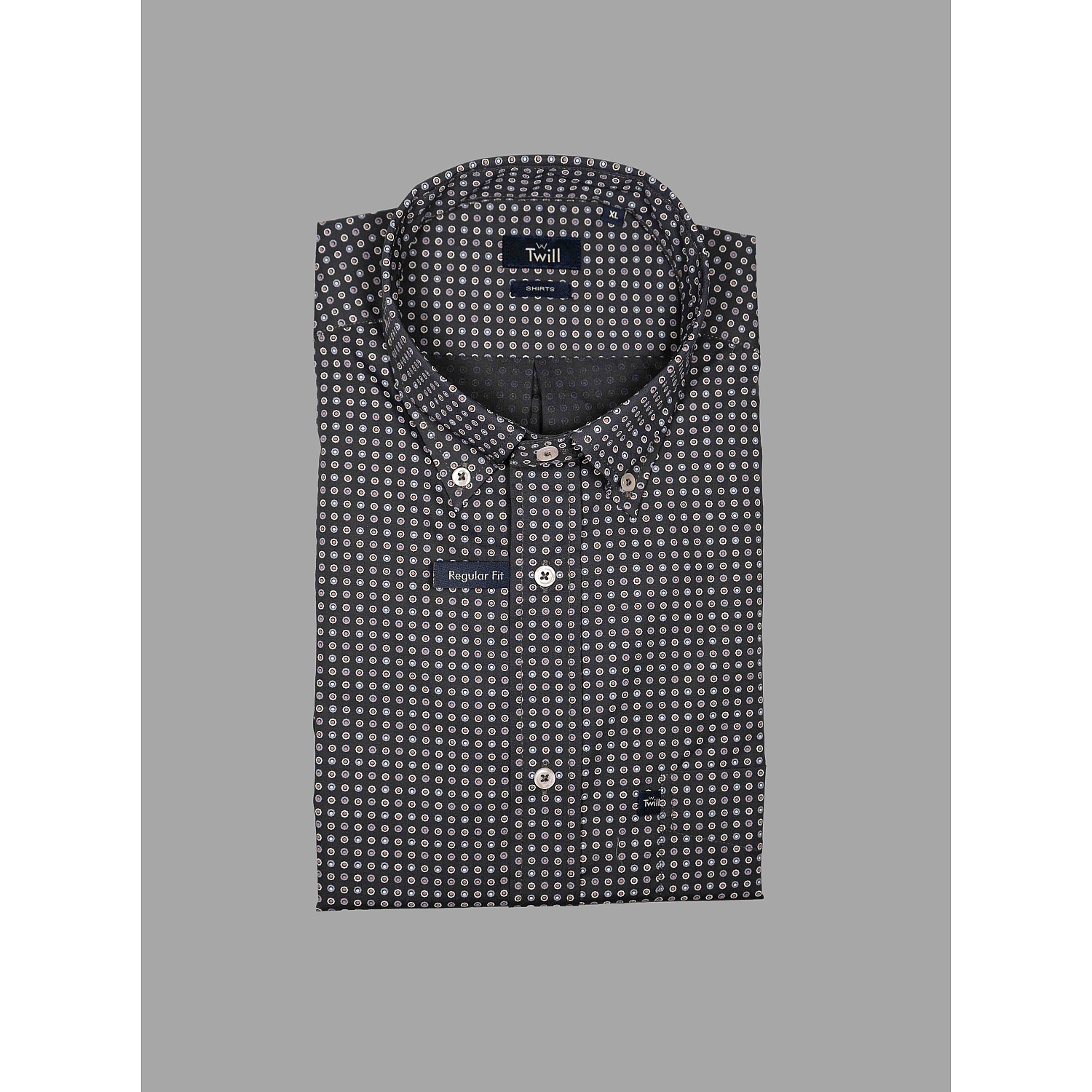 Twill Ανδρικό Πουκάμισο SPORT M.M 100% COTTON ΣΧΕΔΙΑΣΤΟ