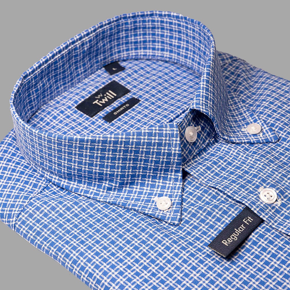 Twill Ανδρικό Button Down Long-Sleeve Casual Shirt