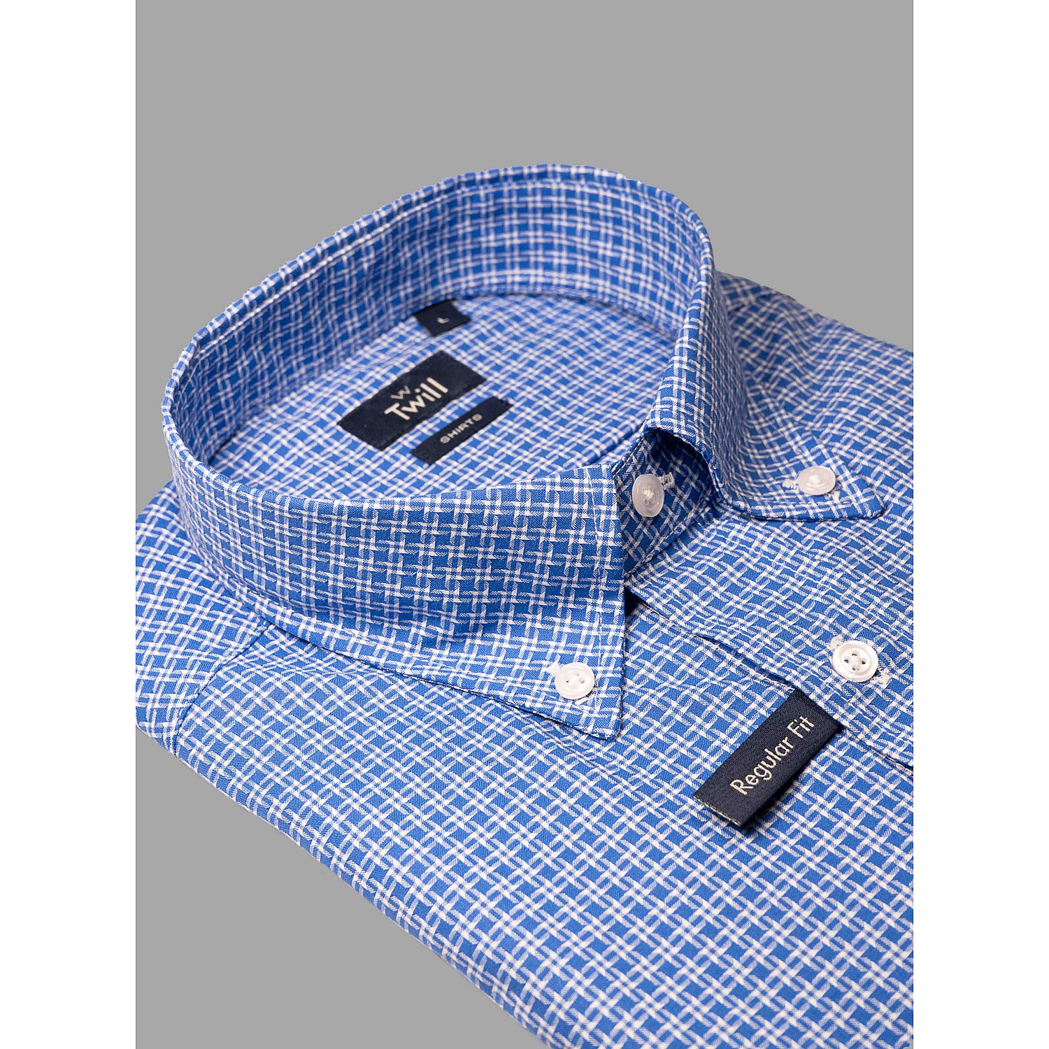 Twill Ανδρικό Button Down Long-Sleeve Casual Shirt
