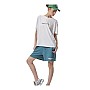 Body Action Γυναικειο Oversized T-Shirt Με Κοψιματα