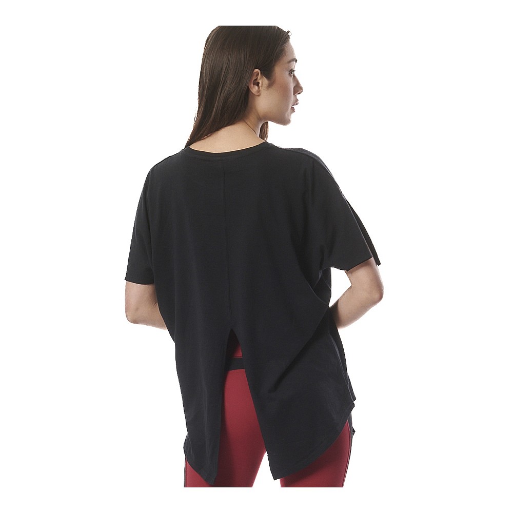 Body Action Γυναικειο Oversized T-Shirt Με Κοψιματα