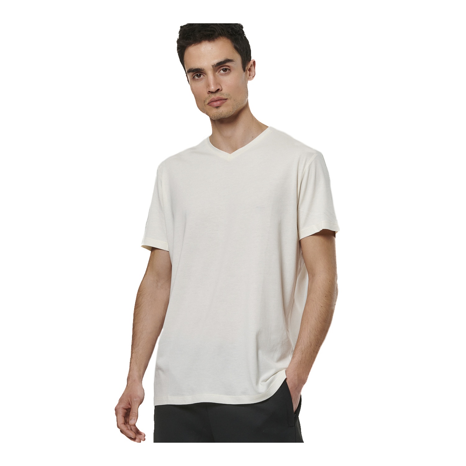 Body Action Ανδρικο V-Neck T-Shirt
