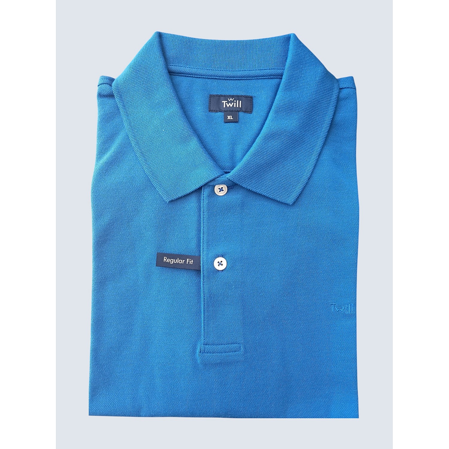 Twill Μπλούζα Polo Κοντό Μανίκι 100% Cotton