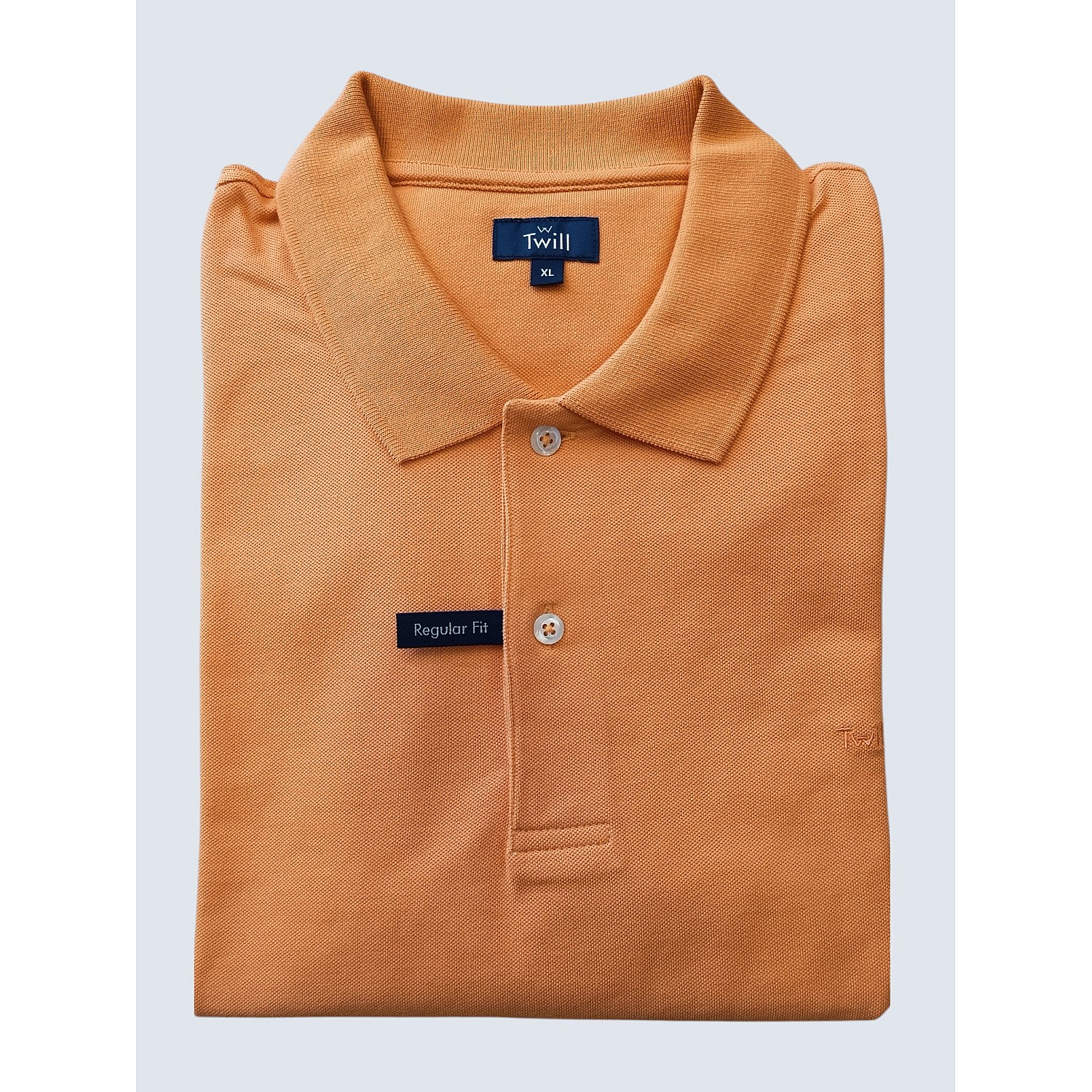Twill Μπλούζα Polo Κοντό Μανίκι 100% Cotton