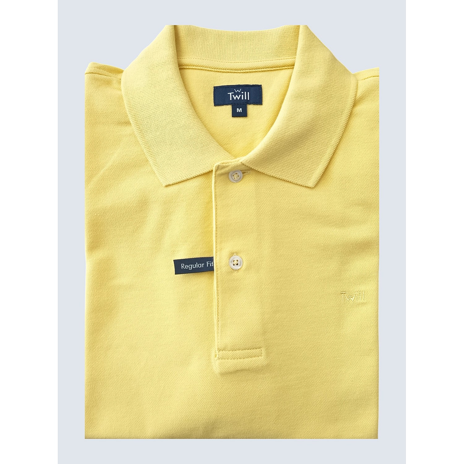 Twill Μπλούζα Polo Κοντό Μανίκι 100% Cotton