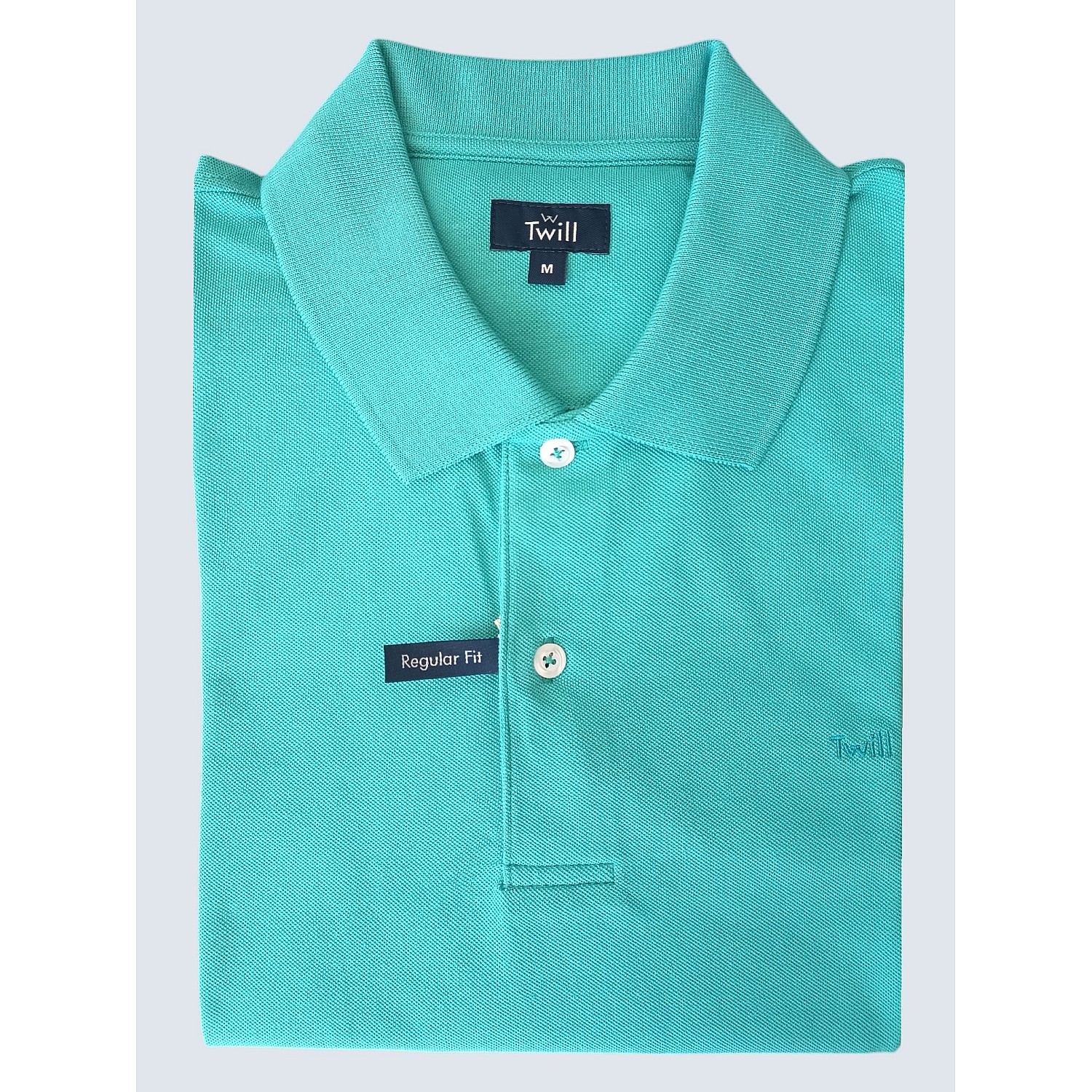 Twill Μπλούζα Polo Κοντό Μανίκι 100% Cotton