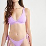 Sugarfree Fashion Brazilian Μονοχρωμο Μπικινι Σλιπ Με Κορδονακια