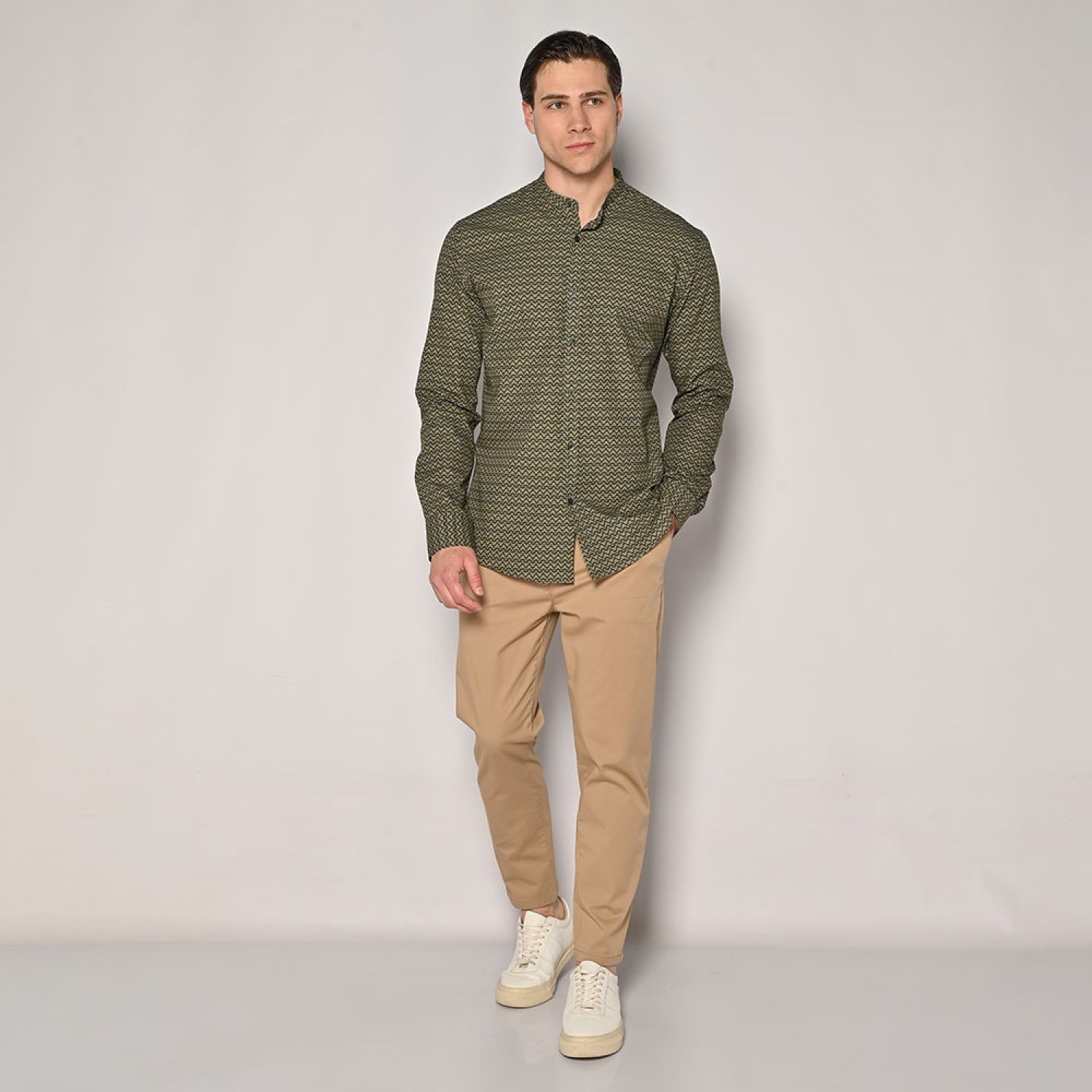 ΑΝΔΡΙΚΟ ΠΟΥΚΑΜΙΣΟ REGULAR Μ/Μ ΕΙΣΑΓΩΓΗΣ COTTON 100