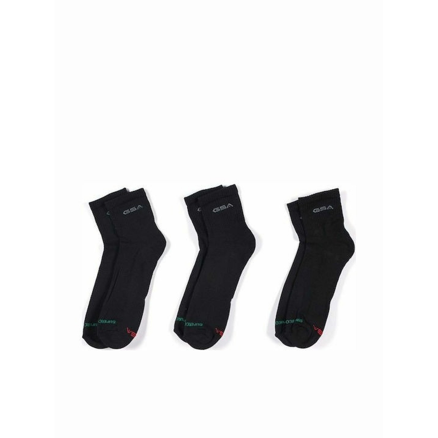 Gsa Unisex Κάλτσες Aero 360 3 Pack