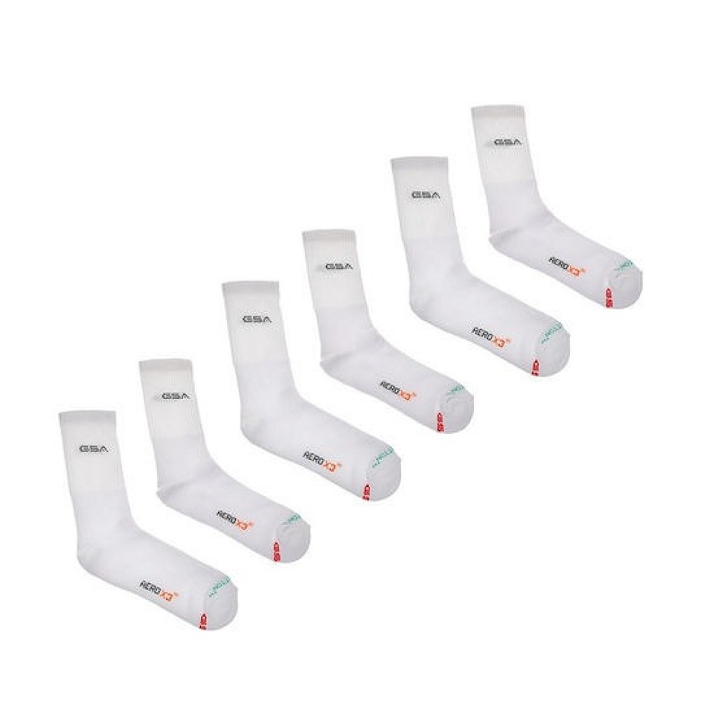 Gsa Unisex Κάλτσες Aero X3 3 Pack Organic Plus