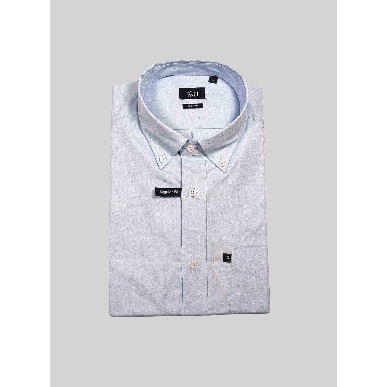 Twill Ανδρικό Button Down Long-Sleeve Casual Shirt
