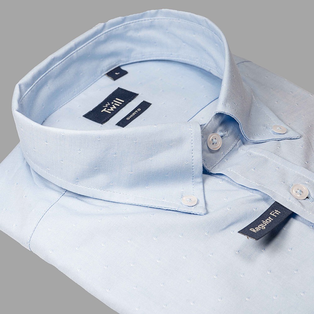 Twill Ανδρικό Button Down Long-Sleeve Casual Shirt