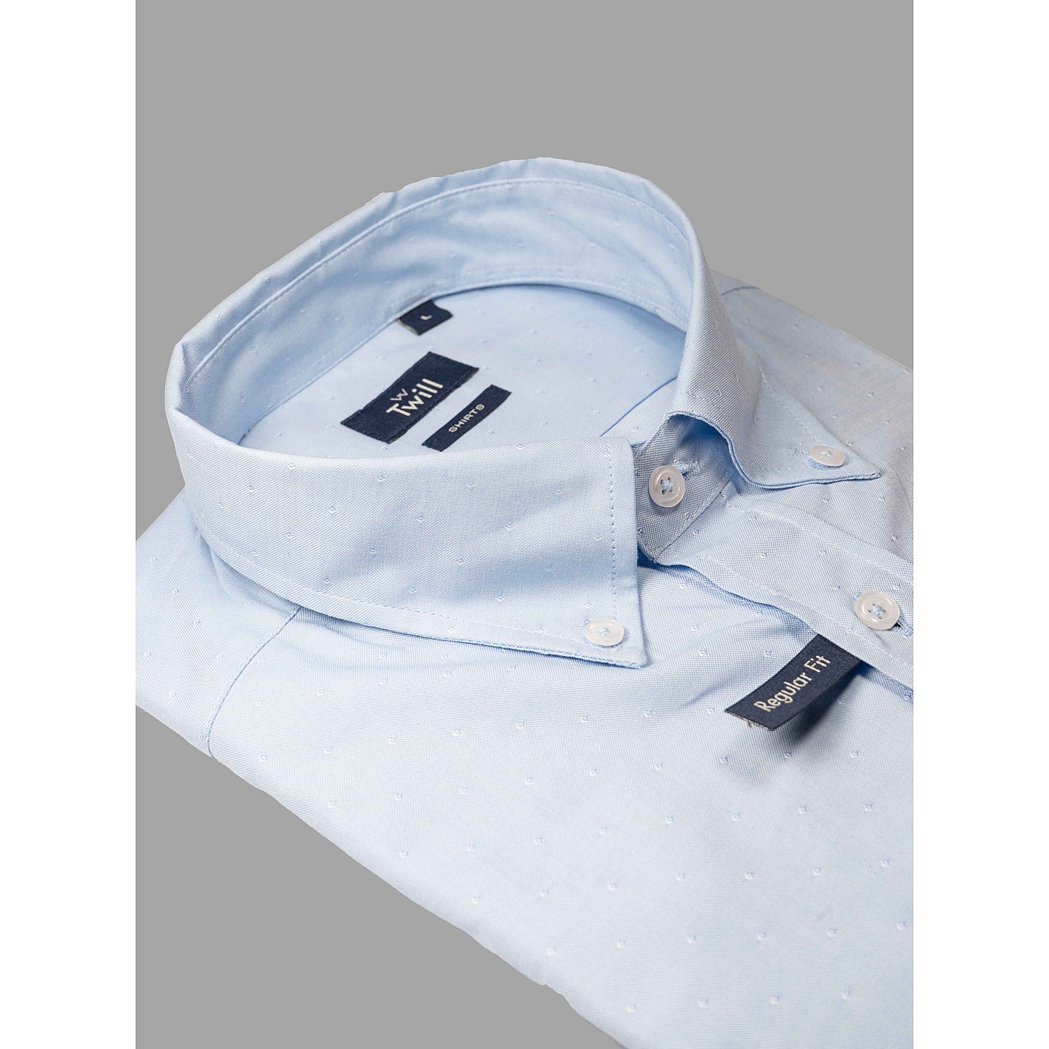 Twill Ανδρικό Button Down Long-Sleeve Casual Shirt
