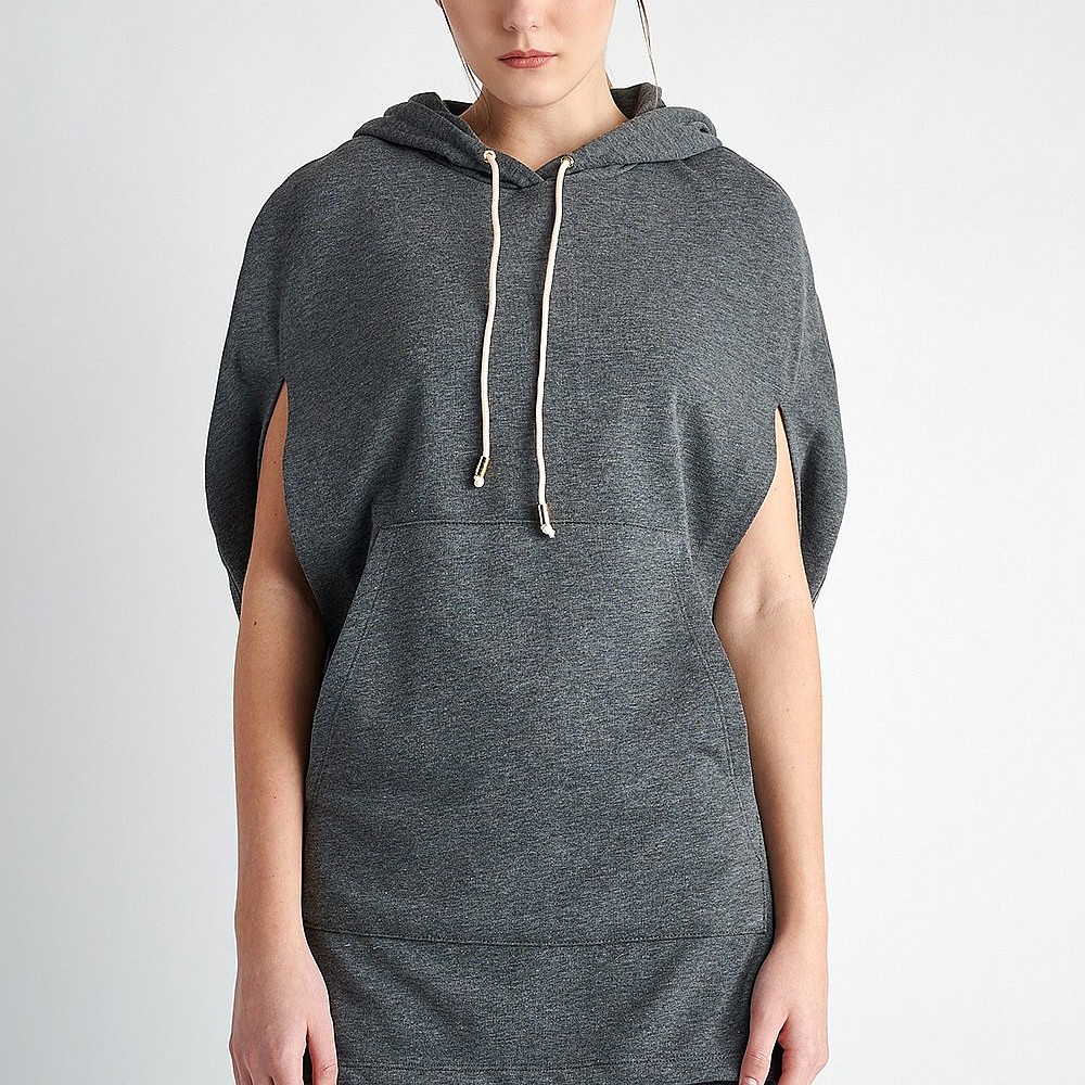Sugarfree Exclusive Βαμβακερη Oversized Φουτερ Καπα