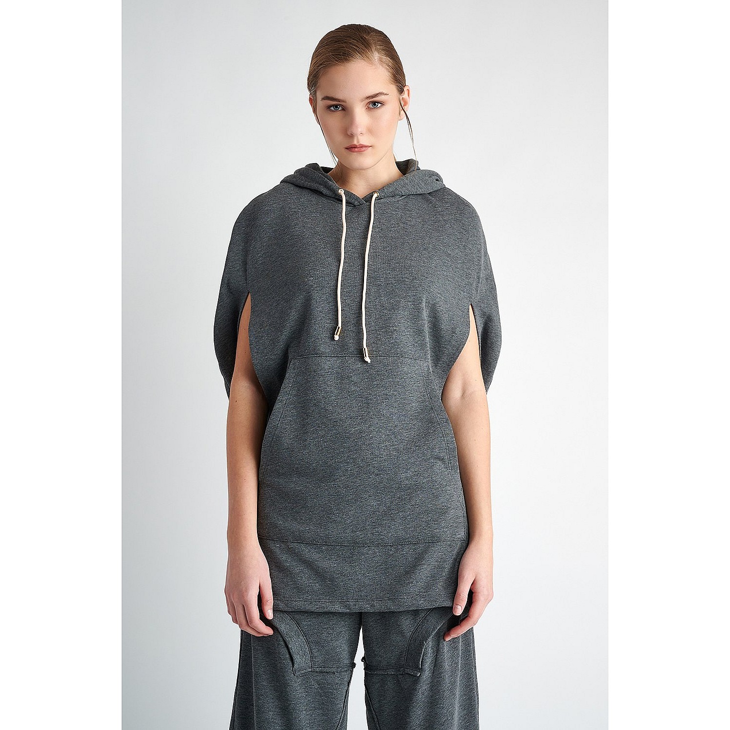 Sugarfree Exclusive Βαμβακερη Oversized Φουτερ Καπα