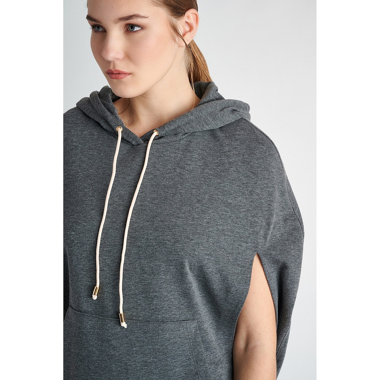 Sugarfree Exclusive Βαμβακερη Oversized Φουτερ Καπα
