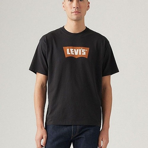 LEVIS ΑΝΔΡΙΚΗ ΜΠΛΟΥΖΑ Κ.Μ. VINTAGE BW GRAPHIC BLACKS