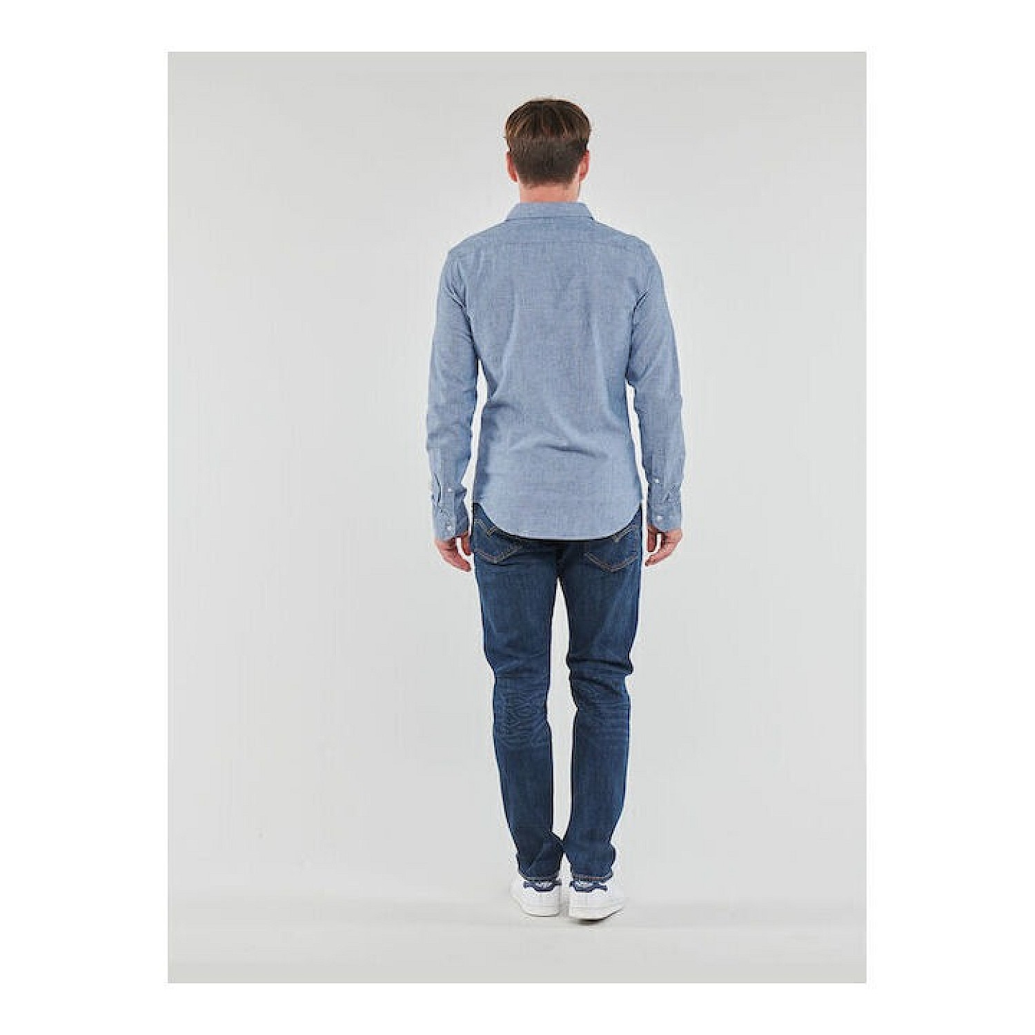 LEVIS ΑΝΔΡΙΚΟ ΠΟΥΚΑΜΙΣΟ Μ.Μ. BATTERY HM SLIM BROWNS