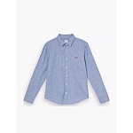 LEVIS ΑΝΔΡΙΚΟ ΠΟΥΚΑΜΙΣΟ Μ.Μ. BATTERY HM SLIM BROWNS