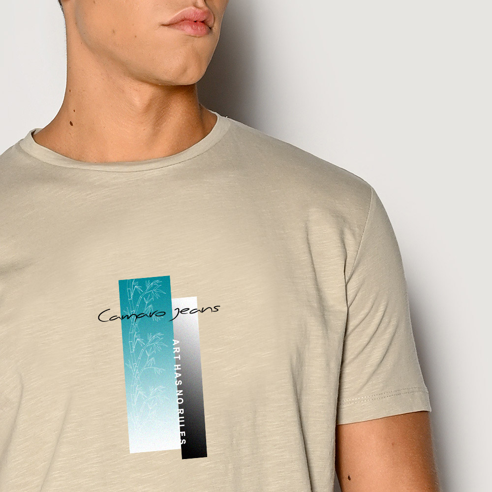 Ανδρικό T-Shirt 100% Cotton CAMARO