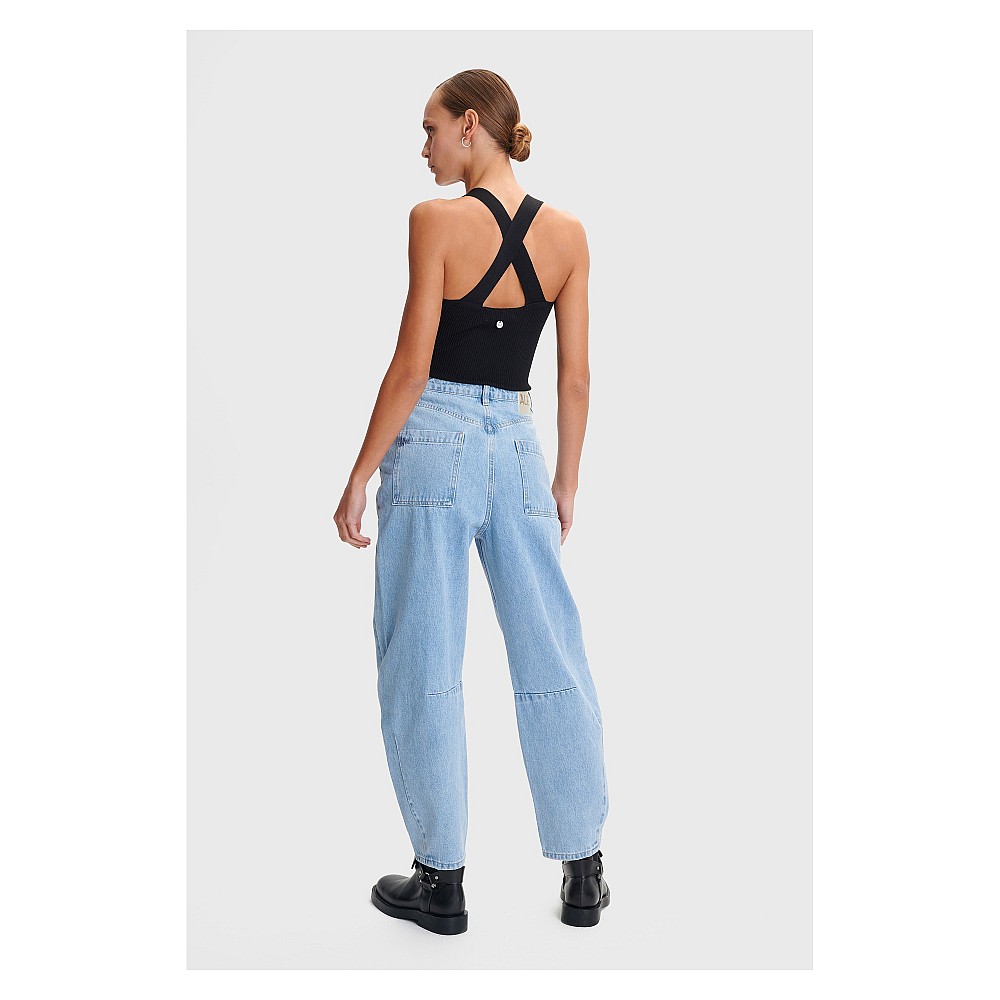 ALE Παντελόνι τζιν barrel fit με ραφές Jeans