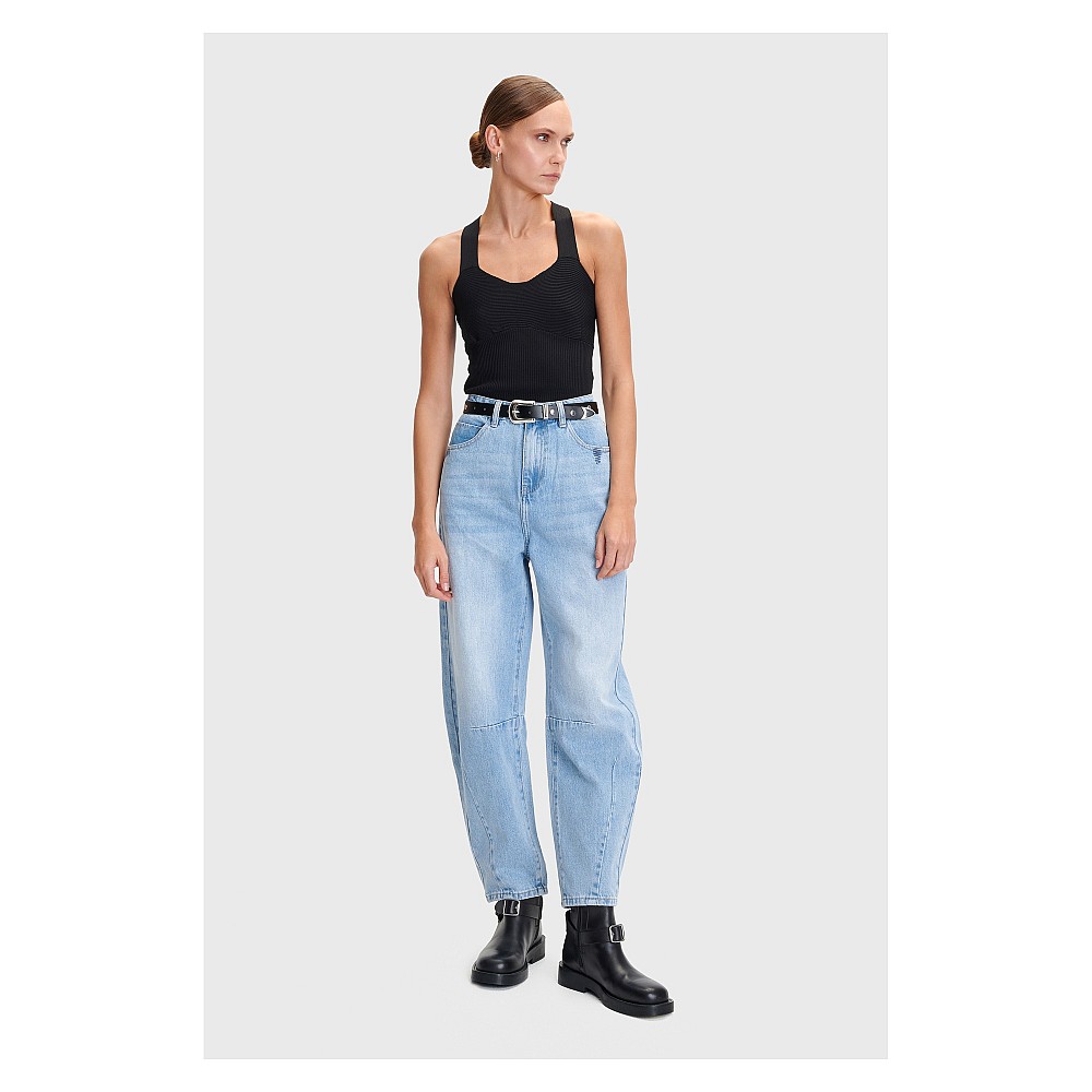 ALE Παντελόνι τζιν barrel fit με ραφές Jeans