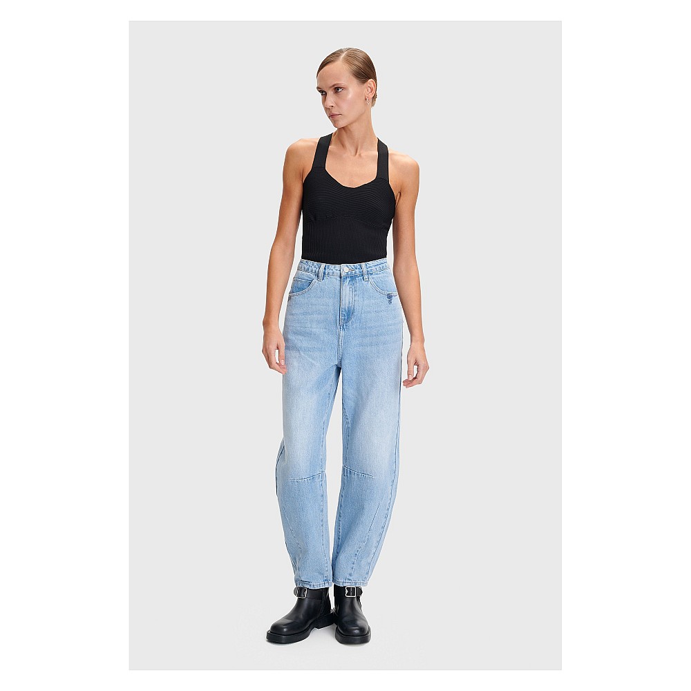 ALE Παντελόνι τζιν barrel fit με ραφές Jeans