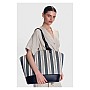 ALE Τσάντα shopper ριγέ