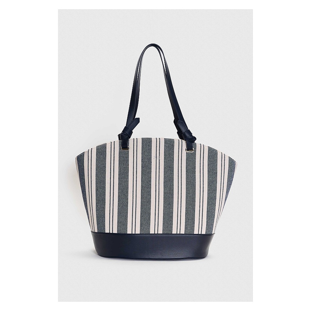 ALE Τσάντα shopper ριγέ