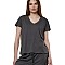 Body Action Γυναικειο V-Neck T-Shirt