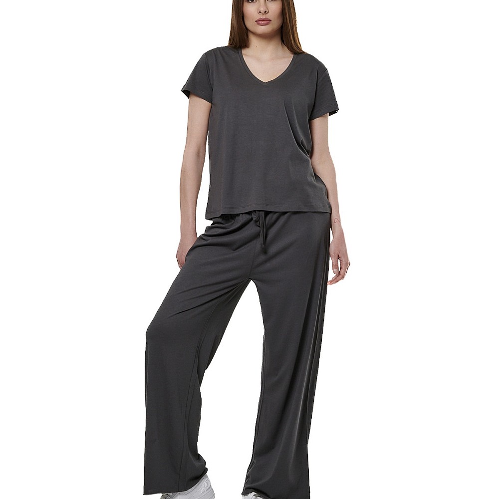 Body Action Γυναικειο V-Neck T-Shirt