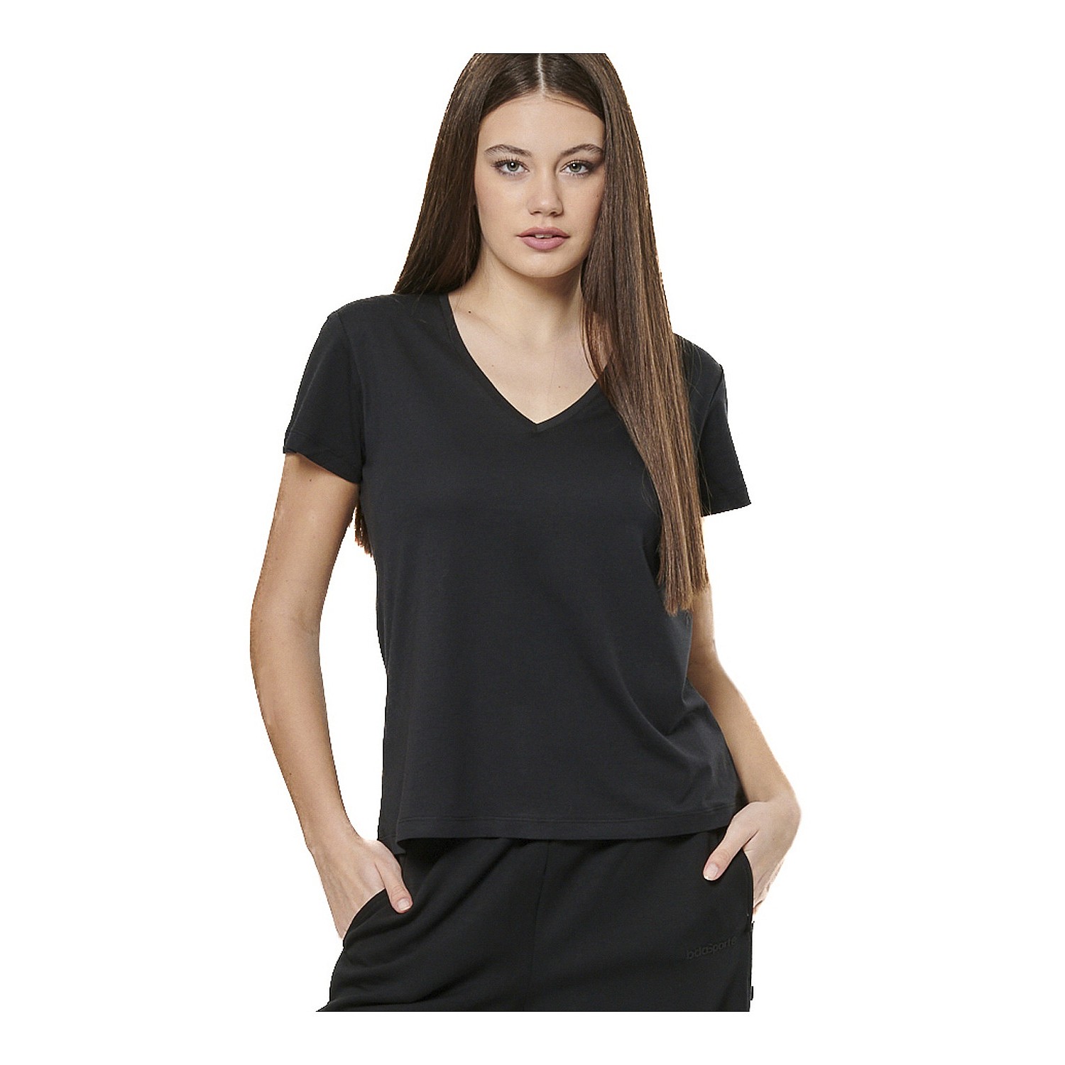 Body Action Γυναικειο V-Neck T-Shirt