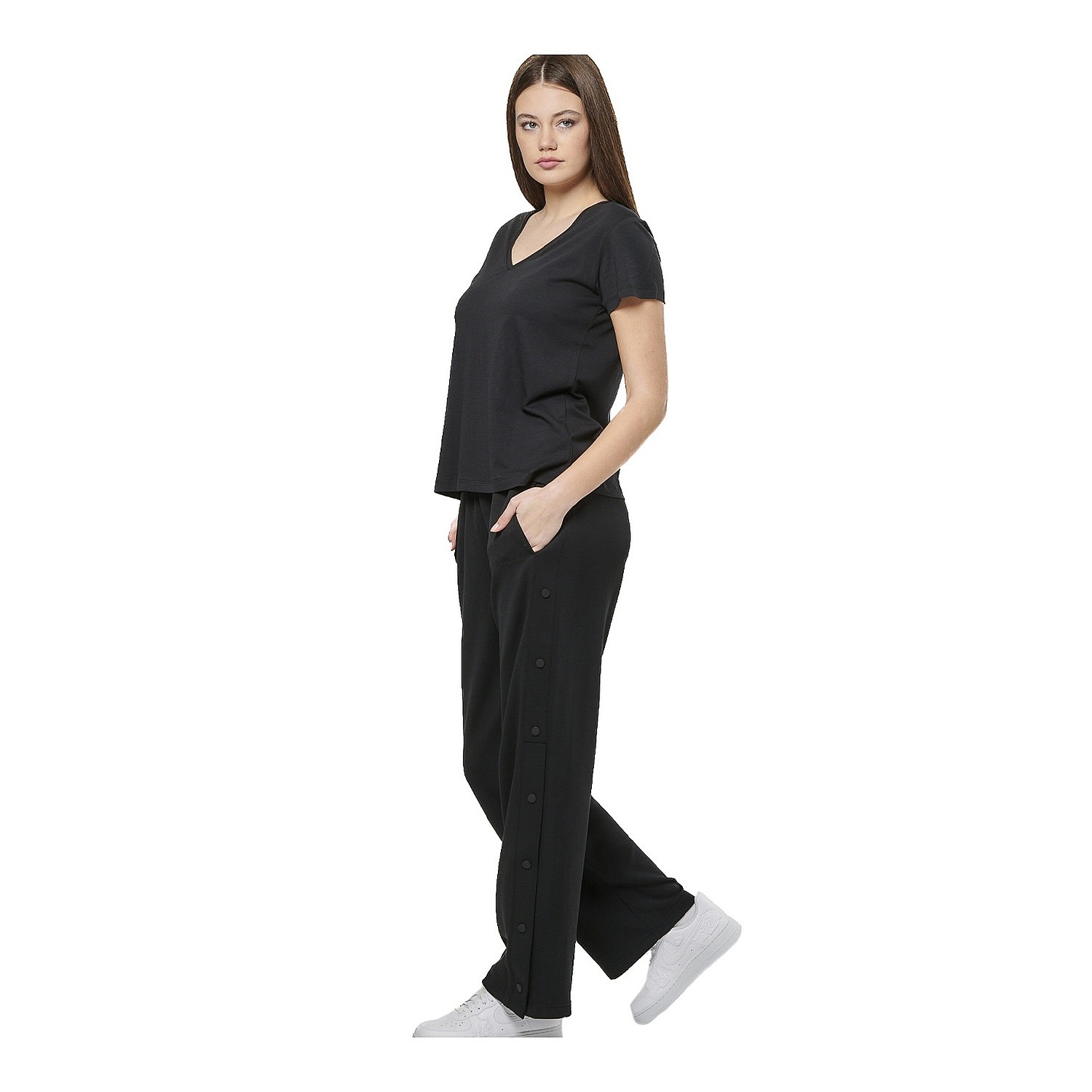 Body Action Γυναικειο V-Neck T-Shirt