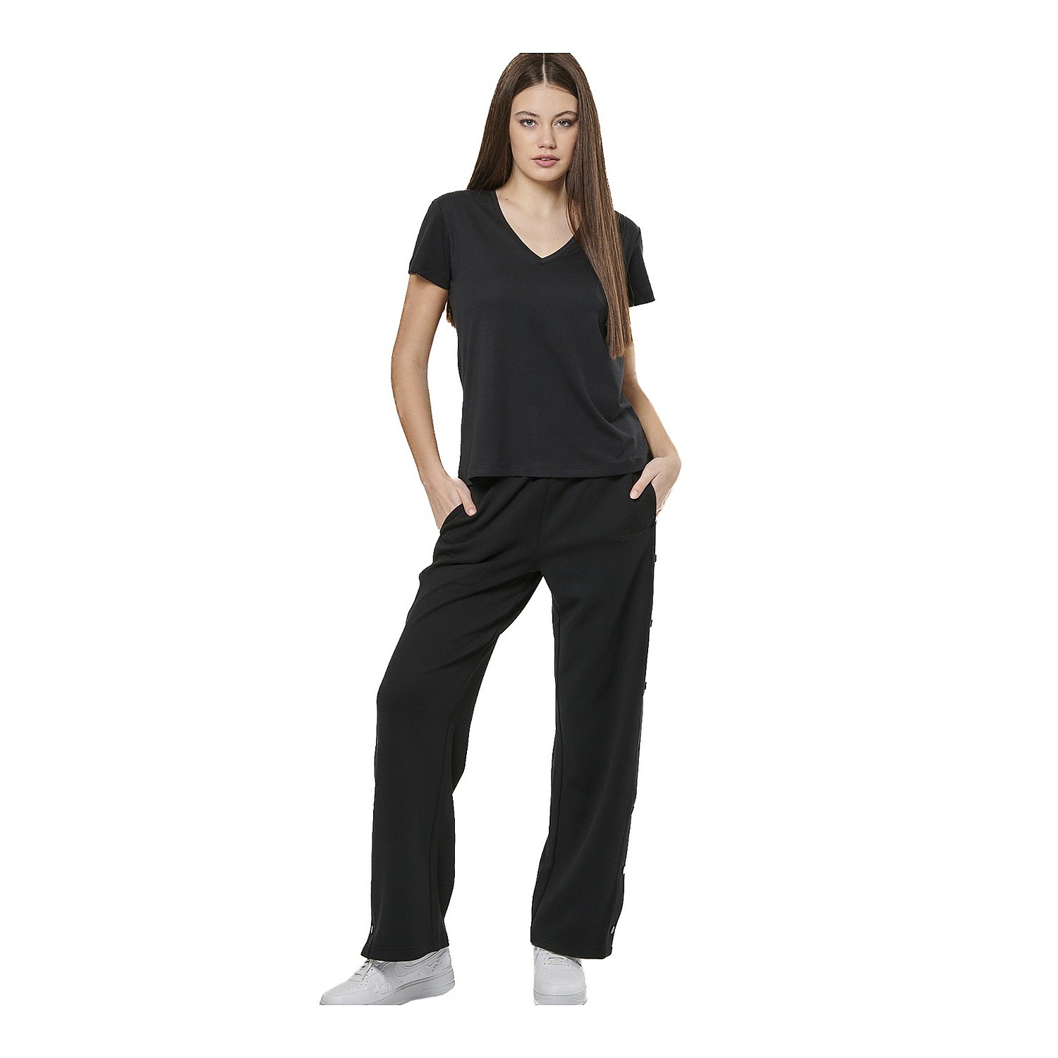 Body Action Γυναικειο V-Neck T-Shirt