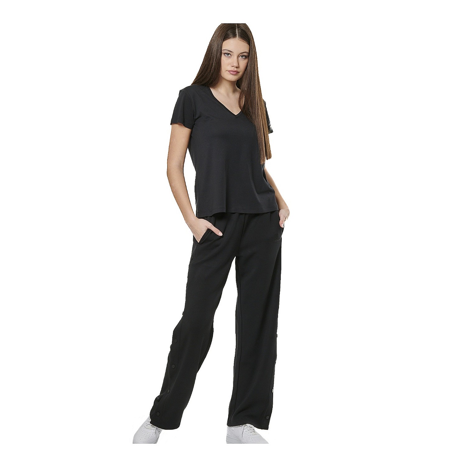 Body Action Γυναικειο V-Neck T-Shirt