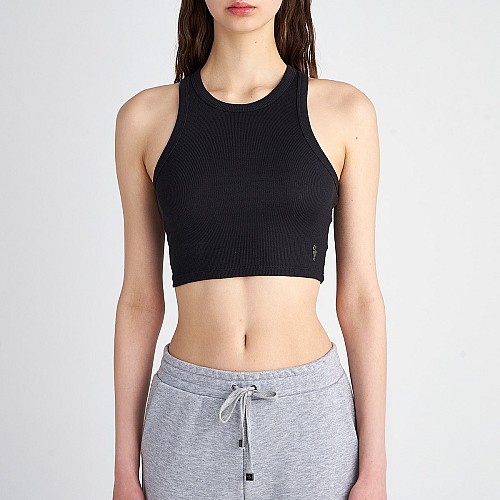 Sugarfree ΒΑΜΒΑΚΕΡΟ ΚΟΝΤΟ ΡΙΜΠ ΤΟΠ ΜΕ ΛΑΙΜΟΚΟΨΗ HALTER