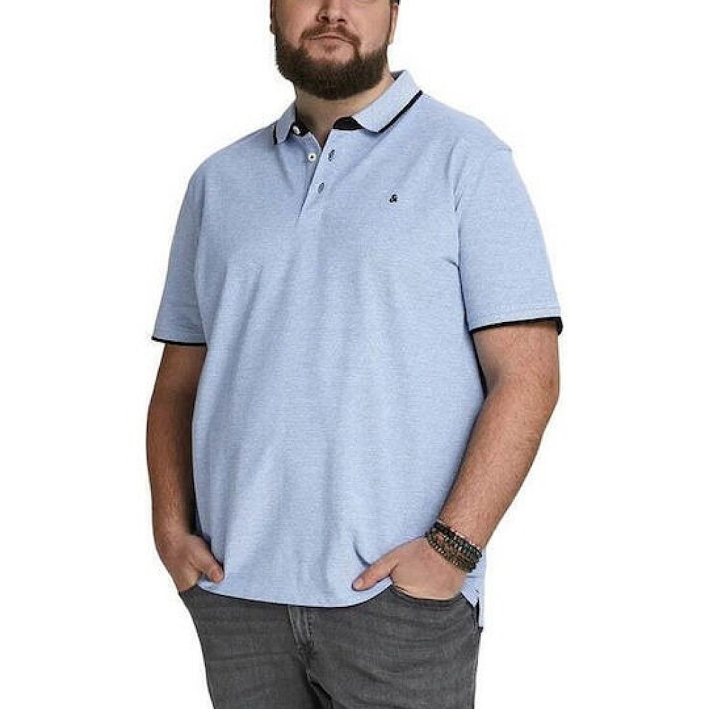 JACK & JONES ΑΝΔΡΙΚΗ ΜΠΛΟΥΖΑ POLO Κ.Μ  JJEPAULOS POLO SS NOOS P