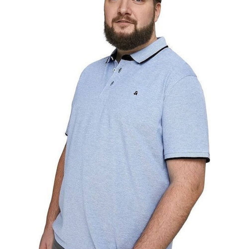 JACK & JONES ΑΝΔΡΙΚΗ ΜΠΛΟΥΖΑ POLO Κ.Μ  JJEPAULOS POLO SS NOOS P