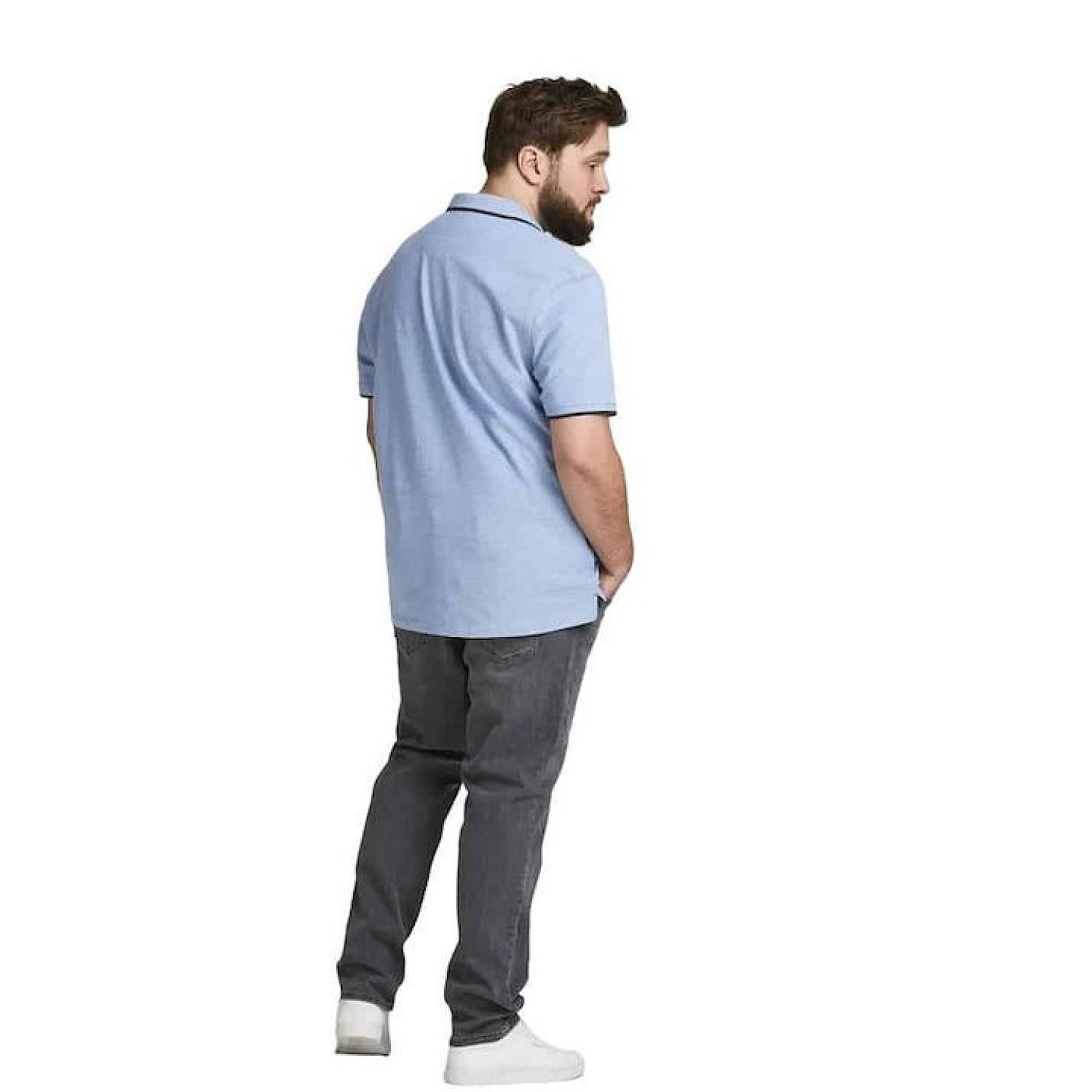 JACK & JONES ΑΝΔΡΙΚΗ ΜΠΛΟΥΖΑ POLO Κ.Μ  JJEPAULOS POLO SS NOOS P