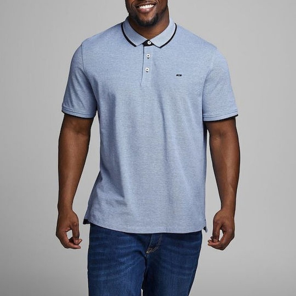 JACK & JONES ΑΝΔΡΙΚΗ ΜΠΛΟΥΖΑ POLO Κ.Μ  JJEPAULOS POLO SS NOOS P