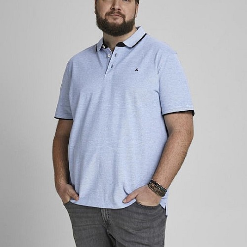 JACK & JONES ΑΝΔΡΙΚΗ ΜΠΛΟΥΖΑ POLO Κ.Μ  JJEPAULOS POLO SS NOOS P