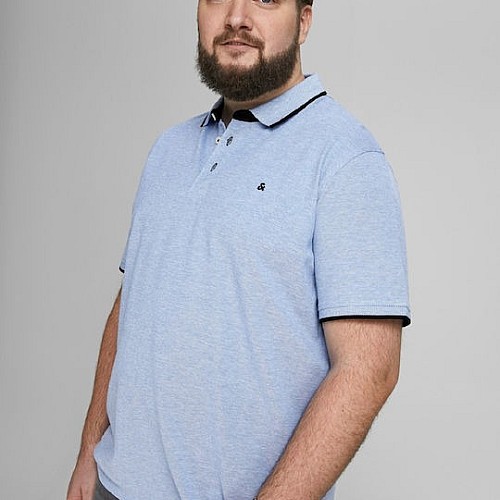 JACK & JONES ΑΝΔΡΙΚΗ ΜΠΛΟΥΖΑ POLO Κ.Μ  JJEPAULOS POLO SS NOOS P