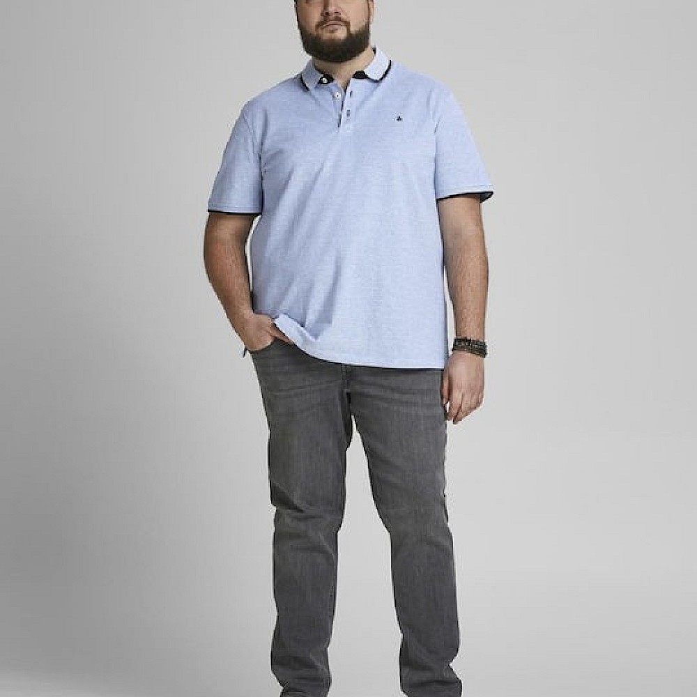 JACK & JONES ΑΝΔΡΙΚΗ ΜΠΛΟΥΖΑ POLO Κ.Μ  JJEPAULOS POLO SS NOOS P