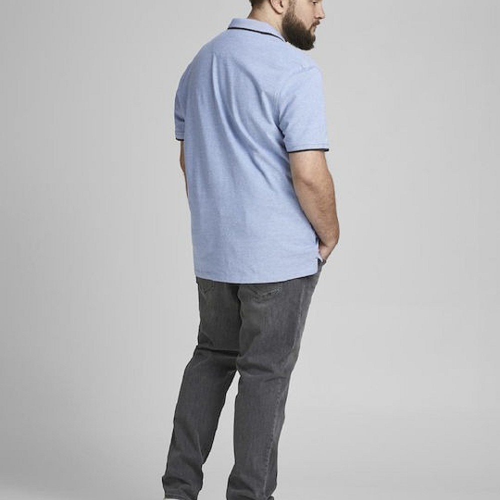 JACK & JONES ΑΝΔΡΙΚΗ ΜΠΛΟΥΖΑ POLO Κ.Μ  JJEPAULOS POLO SS NOOS P